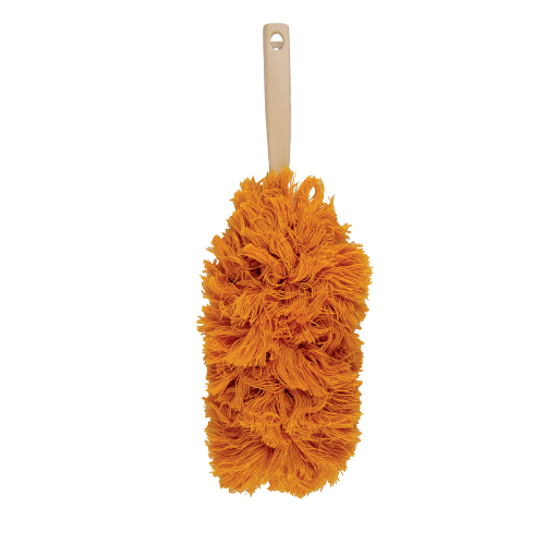 a duster with a handle