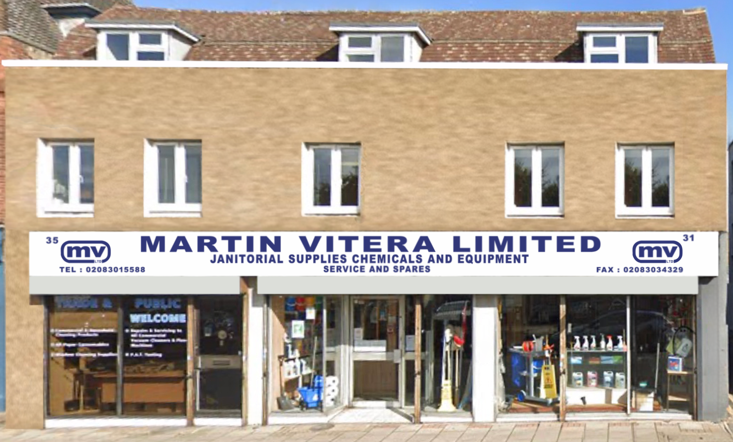 Martin Vitera shop front