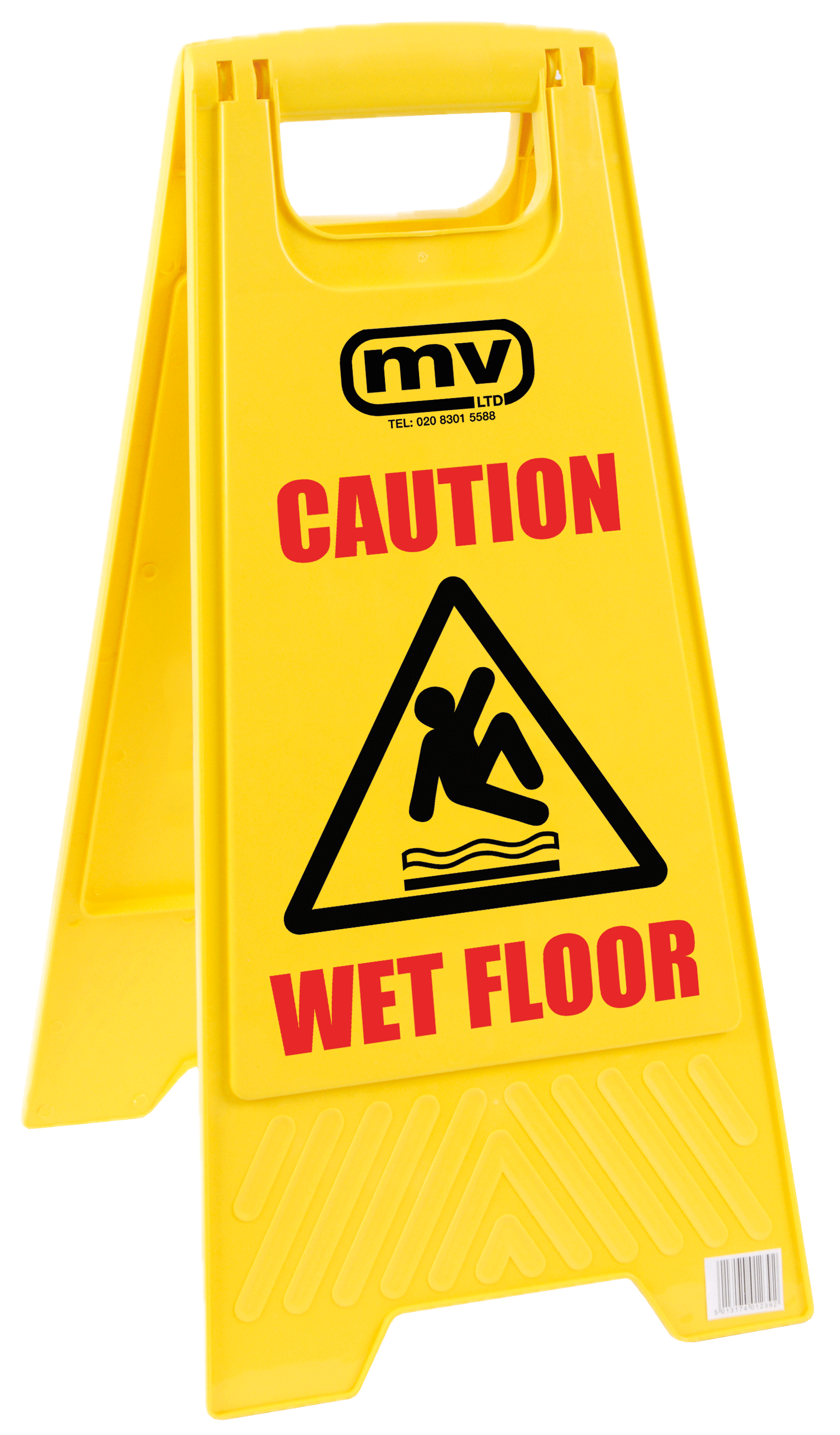 wet floor caution sign